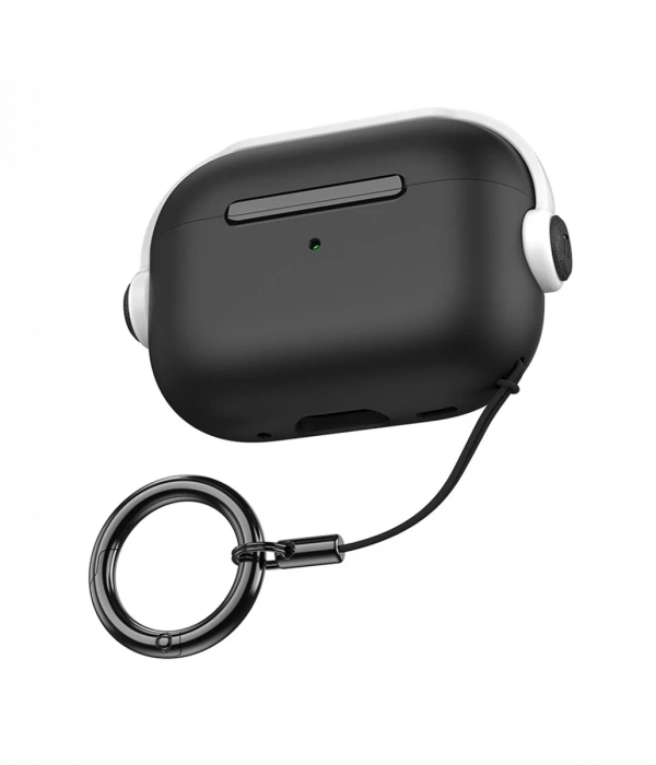 Airpods Pro 2 (2.nesil) Cool Kılıf - Siyah-Beyaz