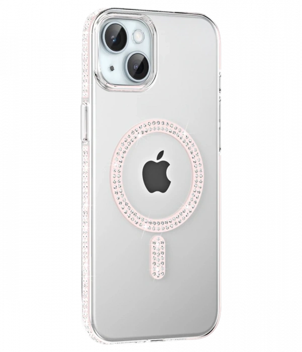 Joy Tekno Apple iPhone 14 Move Taşlı Magsafe Kapak
