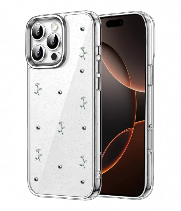 Joy Tekno Apple iPhone 16 Pro Max Fiyonk Desenli Kapak