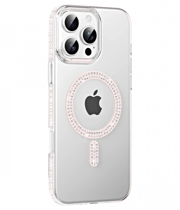 Joy Tekno Apple iPhone 16 Pro Max Move Taşlı Magsafe Kapak