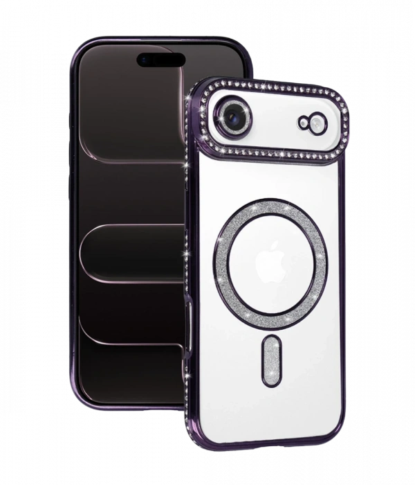 Joy Tekno Apple iPhone 17 Air Joke Simli Magneticsafe Kılıf