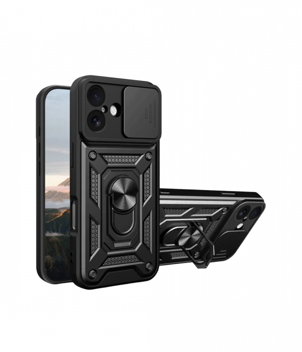 Apple iPhone 17 Pars Lens Yüzüklü Silikon