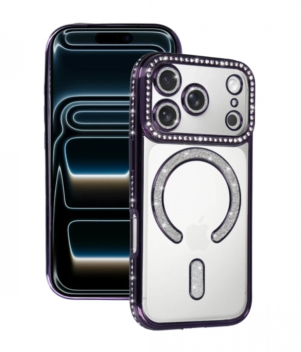 Joy Tekno Apple iPhone 17 Pro Max Joke Simli Magneticsafe Kılıf