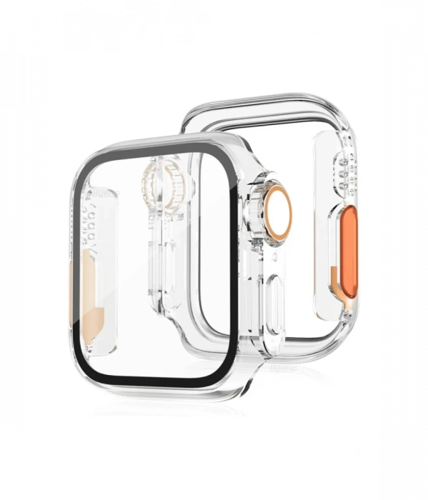 Apple Watch 44mm Watch 49mm Kasa Dönüştürücü ve Ekran Koruyucu