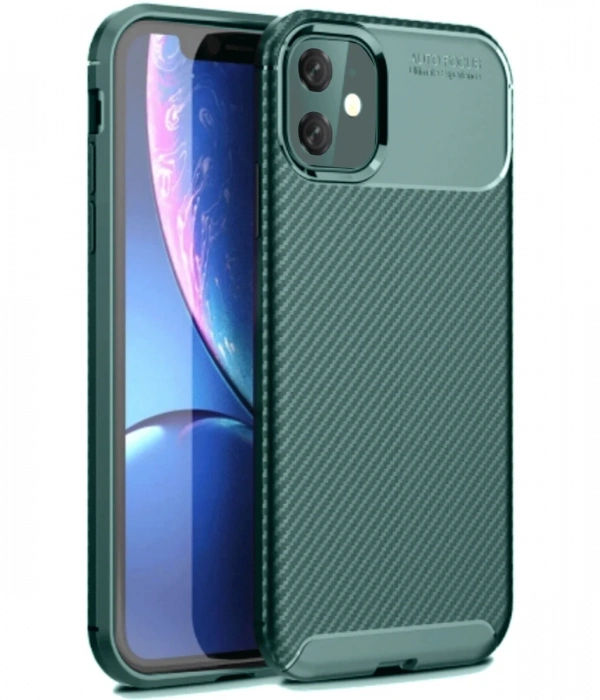 iPhone 11 Kılıf Auto Focus Karbon Kapak
