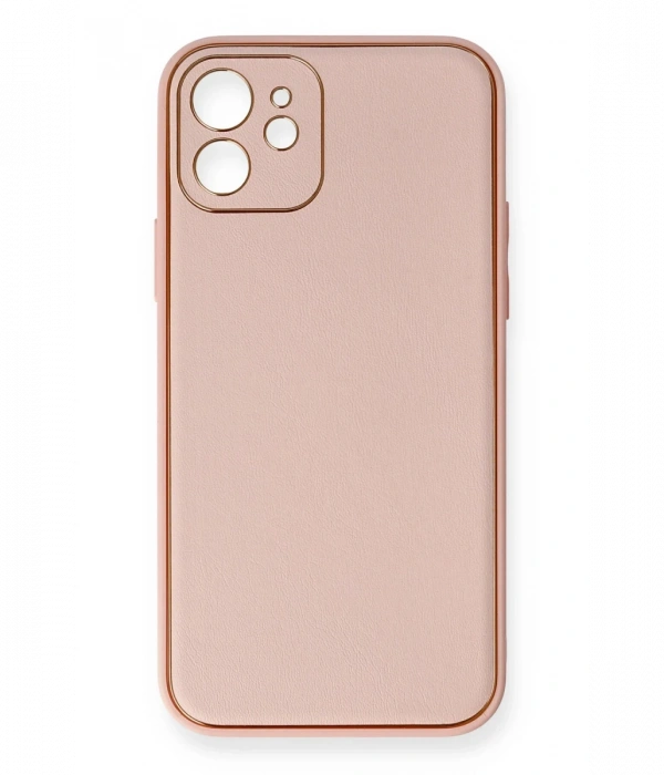 iPhone 12 Kılıf Coco Deri Silikon Kapak