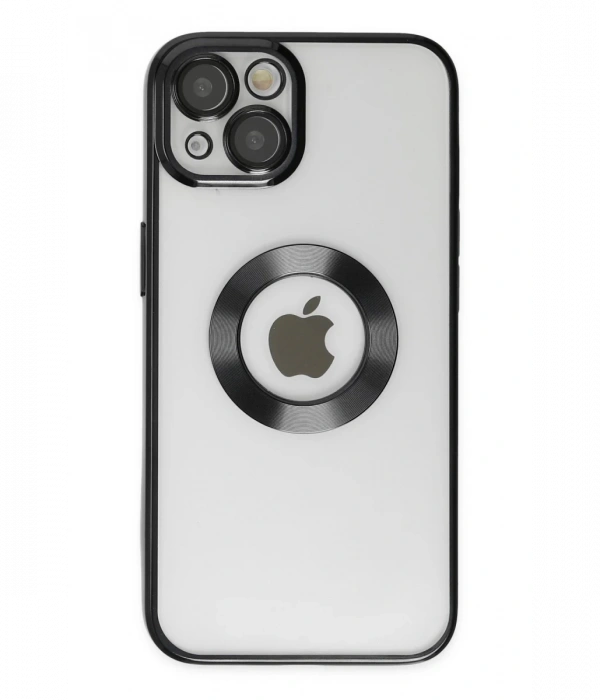 iPhone 14 Kılıf Slot Silikon - Siyah