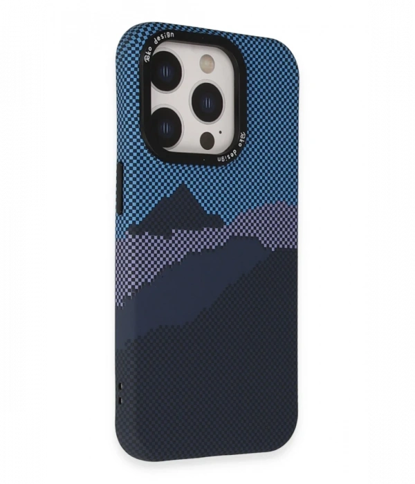 Joy Tekno iPhone 14 Pro Max Basel Kapak - Açık Mavi