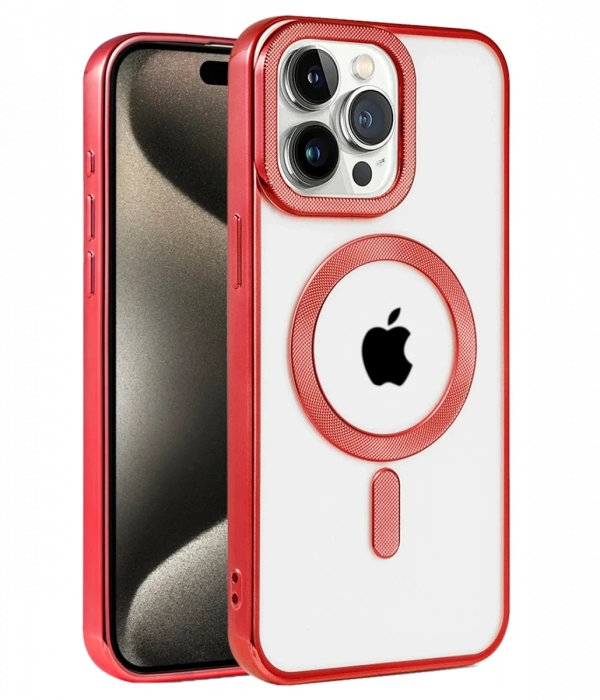 Joy Tekno iPhone 14 Pro Max Kılıf Kronos Magsafe Kapak