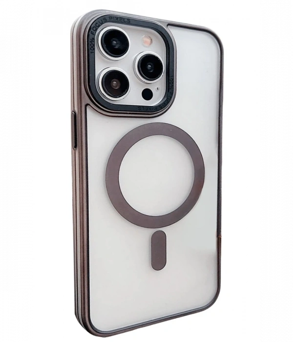 Joy Tekno iPhone 14 Pro Montella Magsafe Kapak - Siyah