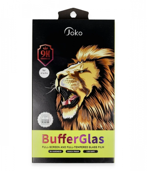 Joy Tekno iPhone 15 Buffer Cam Ekran Koruyucu - Siyah