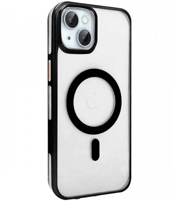 Joy Tekno iPhone 15 Gleam PC Sert Magsafe Kılıf