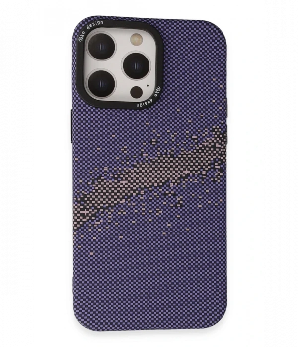 iPhone 15 Pro Basel Kapak - Derin Mor