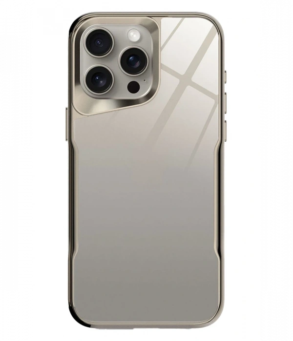 Joy Tekno iPhone 15 Pro Craft Kapak - Titan Gri