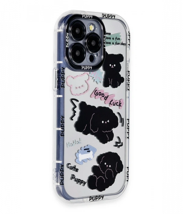 iPhone 15 Pro Kılıf Reflexion Desenli Kapak