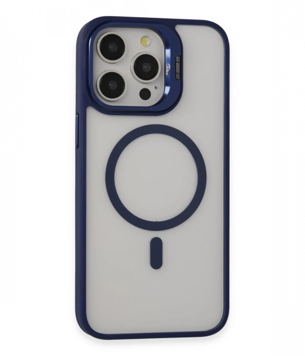 Joy Tekno iPhone 15 Pro Kılıf Roblox Lens Magsafe Standlı Kapak