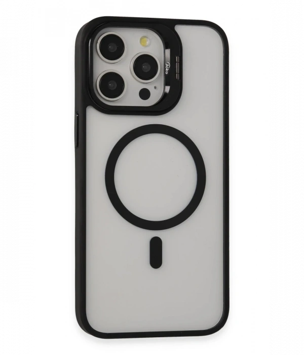 Joy Tekno iPhone 15 Pro Kılıf Roblox Lens Magsafe Standlı Kapak
