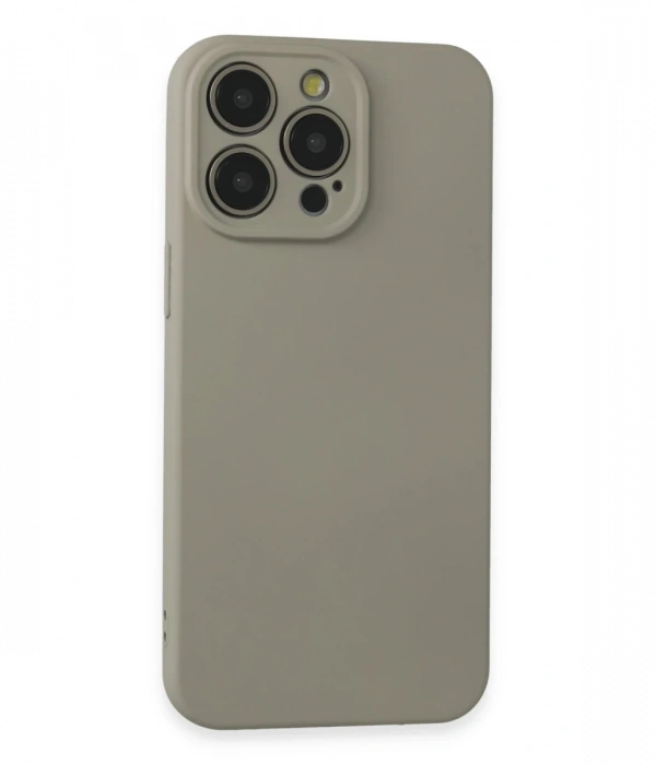 iPhone 15 Pro Max Kılıf Nano içi Kadife Silikon