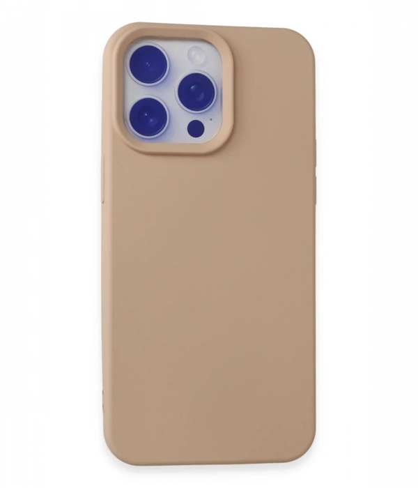 iPhone 15 Pro Max Kılıf Nano içi Kadife Silikon