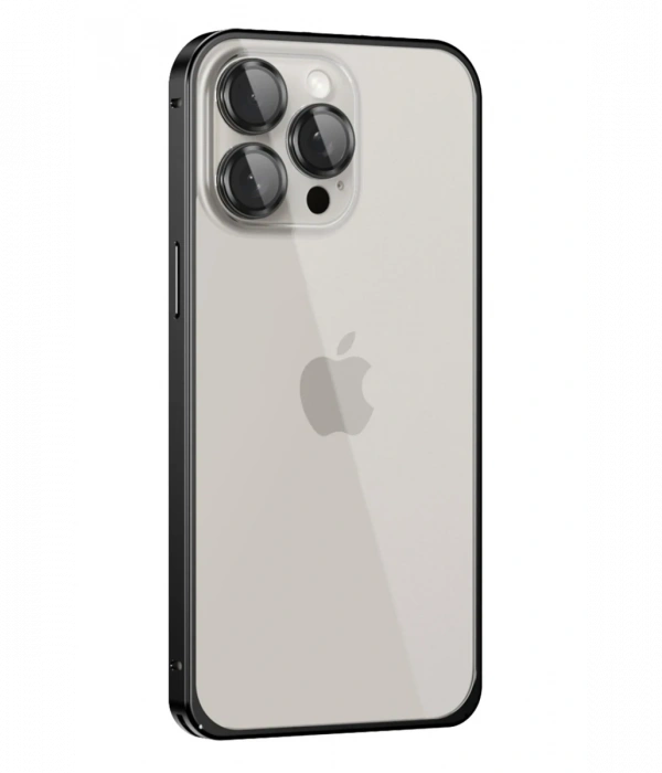 Joy Tekno iPhone 15 Pro Metal Bumper Mat Kapak