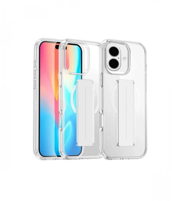 Joy Tekno iPhone 16 Kılıf Alfa Magsafe Standlı Kapak