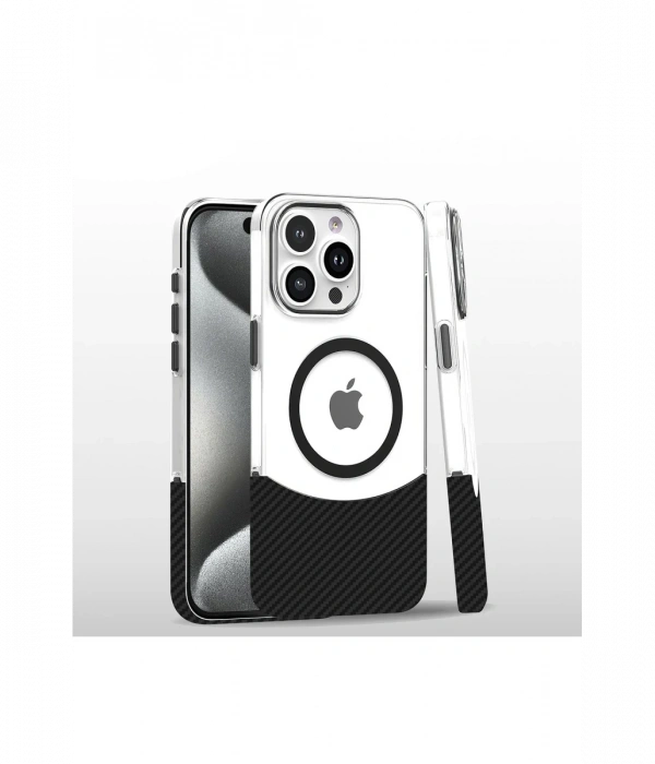 Joy Tekno iPhone 16 Pro Carbon Puzzle Magsafe Kapak