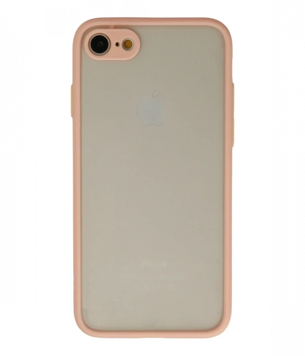 iPhone 7 Kılıf Montreal Silikon Kapak - Pembe