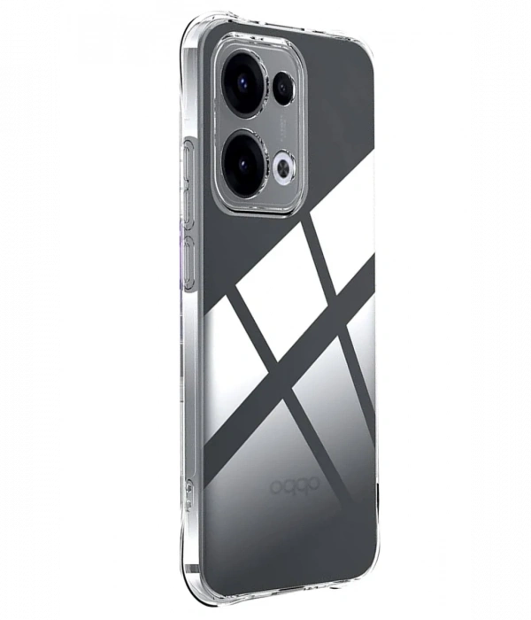 Joy Tekno Oppo A6 Pro 4G Lüx Şeffaf Silikon - Şeffaf