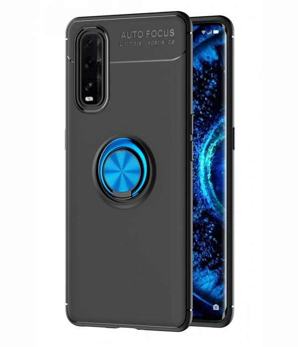 Oppo Find X2 Kılıf Range Yüzüklü Silikon