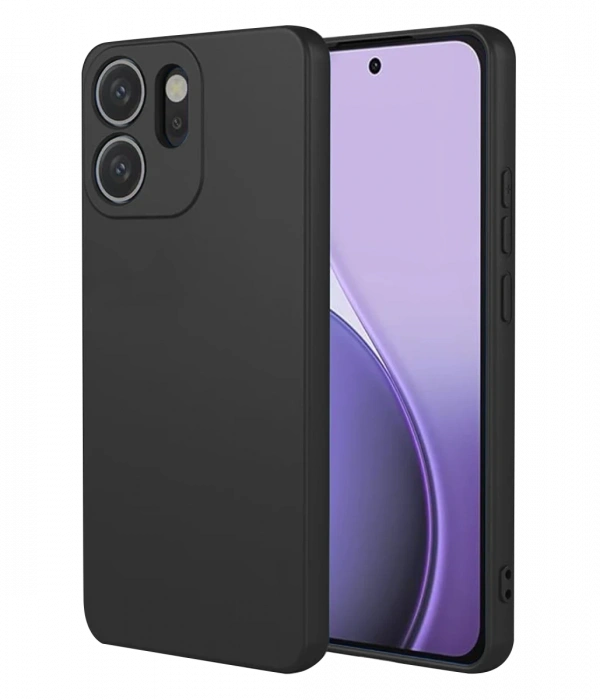 Oppo Reno 14F First Silikon - Siyah