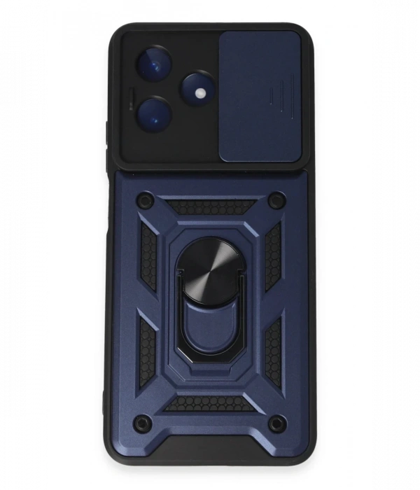 Realme C53 Kılıf Pars Lens Yüzüklü Silikon