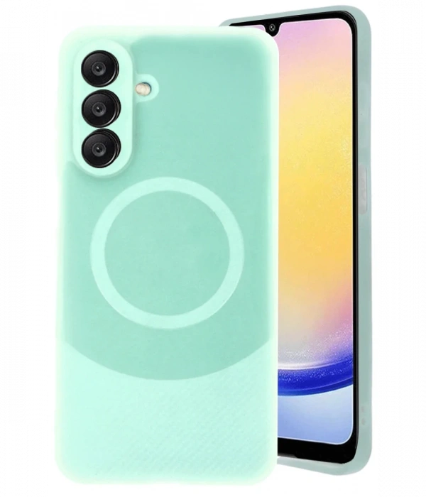 Joy Tekno Samsung A36 Kılıf Maya Karbon Kapak - Su Yeşili