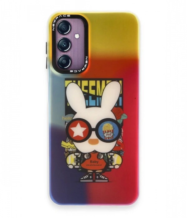 Joy Tekno Samsung Galaxy A24 4G Kılıf Estoril Desenli Kapak