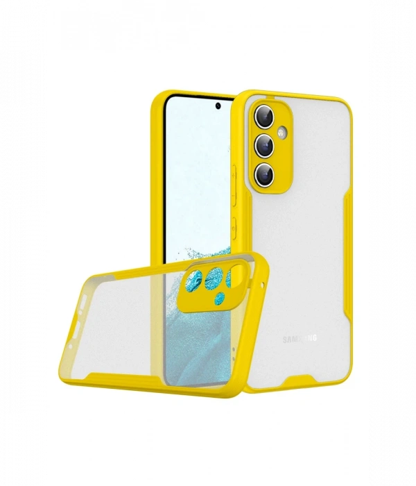 Joy Tekno Samsung Galaxy A24 4G Kılıf Platin Silikon