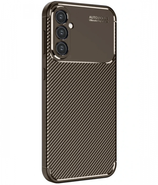 Samsung Galaxy A26 Kılıf Auto Focus Karbon Kapak