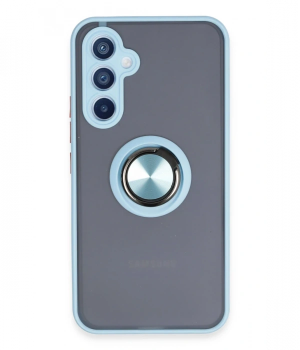 Samsung Galaxy A54 5G Kılıf Montreal Yüzüklü Silikon Kapak