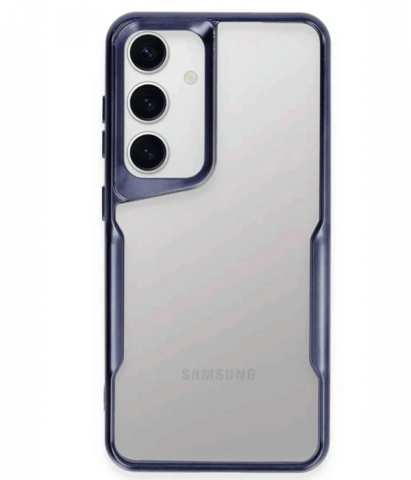 Samsung Galaxy A56 Kılıf Boyi Silikon Kapak - Lacivert