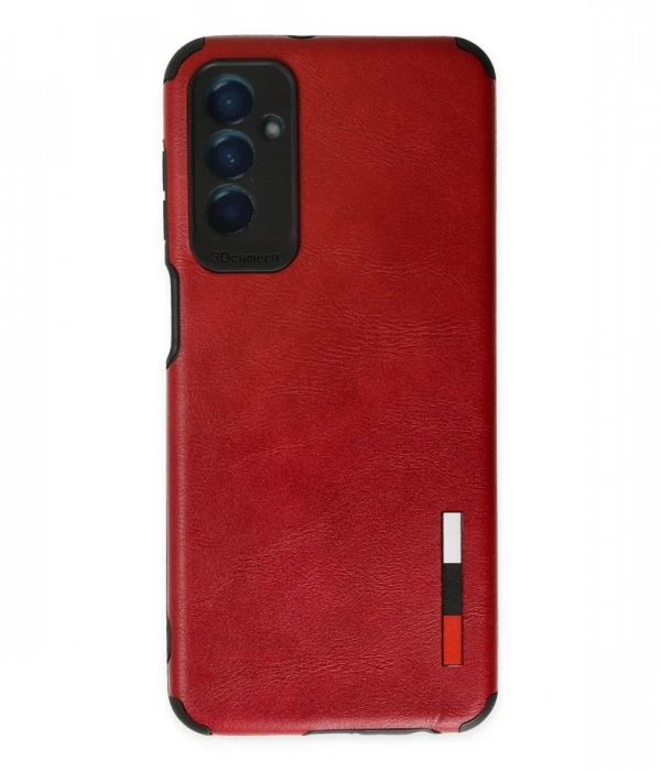 Joy Tekno Samsung Galaxy M13 Kılıf Loop Deri Silikon