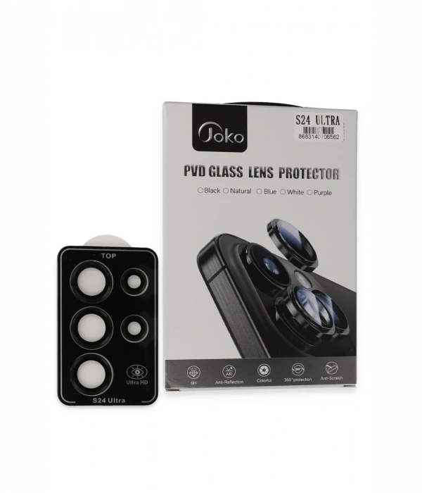 Joy Tekno Samsung Galaxy S24 Ultra PVD Metal Kamera Lens
