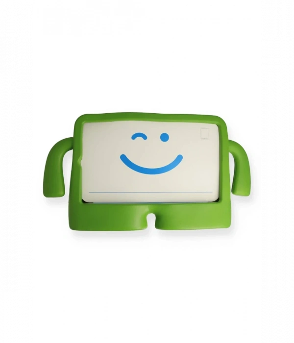 Joy Tekno Samsung Galaxy Tab A9 Plus Kılıf Karakter Tablet Silikon - Yeşil