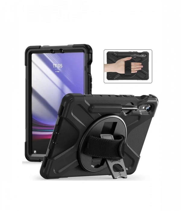 Joy Tekno Samsung Galaxy X730 Tab S11 Kılıf Amazing Tablet Kapak - Siyah