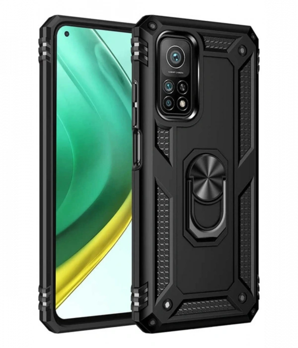 Xiaomi Mi 10T Pro Kılıf Sofya Yüzüklü Silikon Kapak