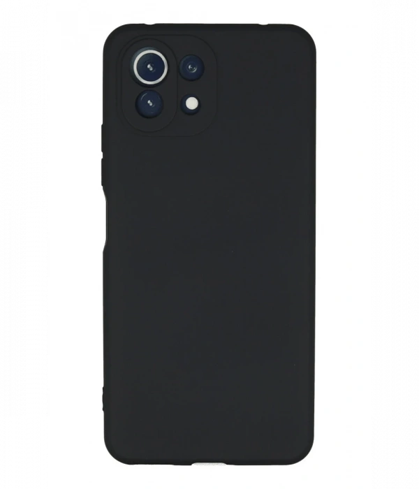 Joy Tekno Xiaomi Mİ 11 Lite Kılıf Nano içi Kadife Silikon - Lacivert