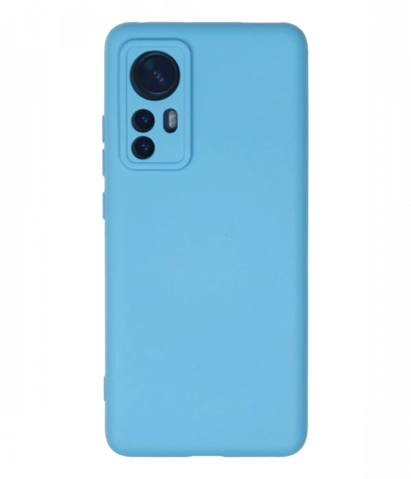 Xiaomi Mi 12 Kılıf Nano içi Kadife Silikon - Mavi
