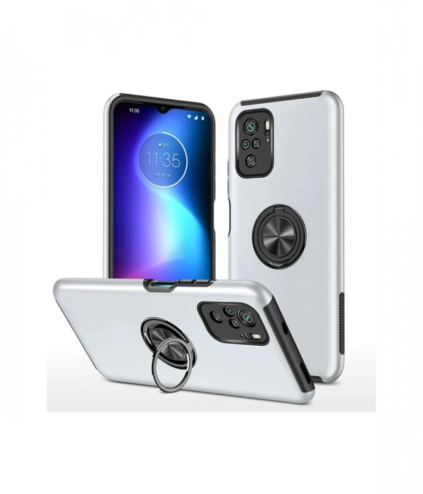 Joy Tekno Xiaomi Poco F3 Kılıf Elit Yüzüklü Kapak