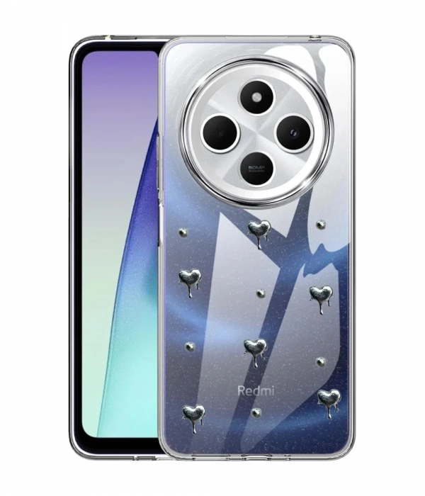 Joy Tekno Xiaomi Redmi 14C Fiyonk Desenli Kapak