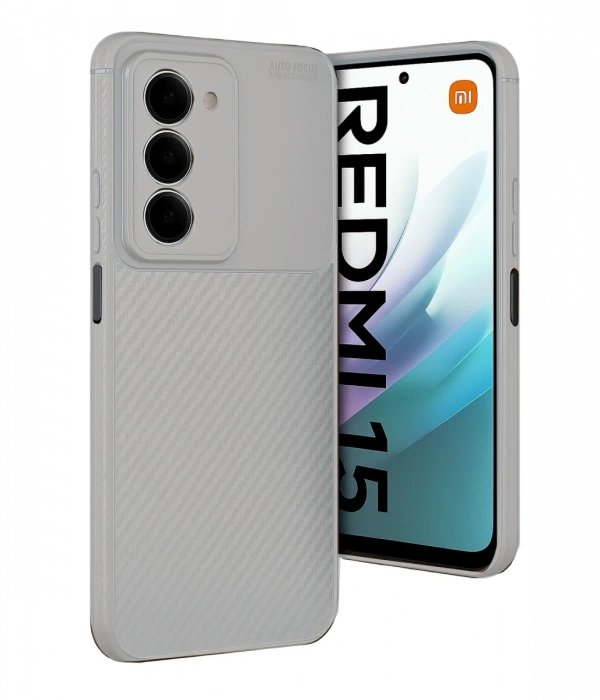 Joy Tekno Xiaomi Redmi 15 4G Auto Focus Karbon Kapak