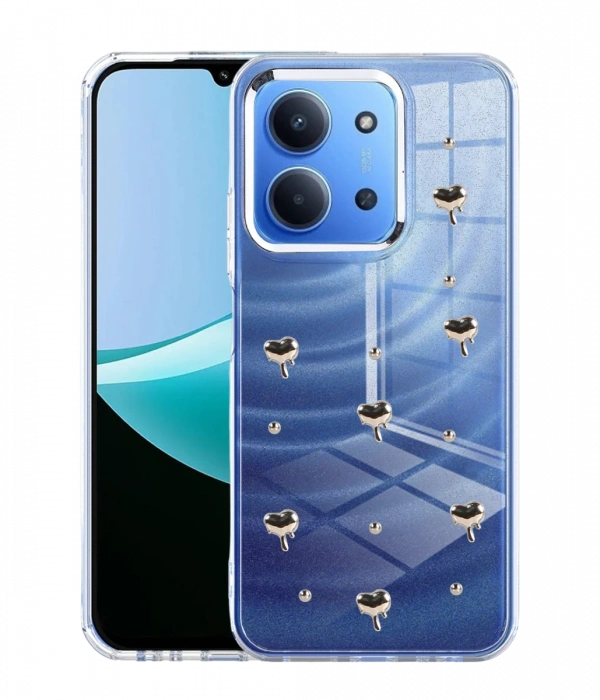 Joy Tekno Xiaomi Redmi 15C 4G Fiyonk Desenli Kapak