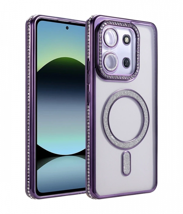 Joy Tekno Xiaomi Redmi 15C 4G Joke Simli Magneticsafe Kılıf