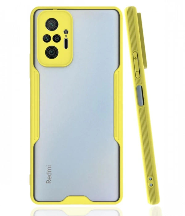 Joy Tekno Xiaomi Redmi Note 10 Pro Kılıf Platin Silikon